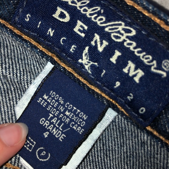 Vintage Eddie Bauer dark wash jeans - Picture 4 of 4